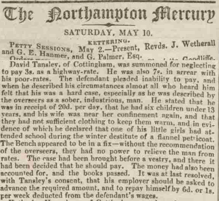 Kettering Petty Sessions